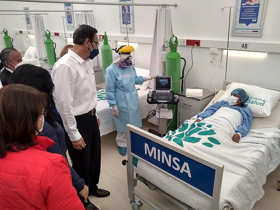 Inauguran centro de rehabilitación para pacientes COVID-19 en Viñani