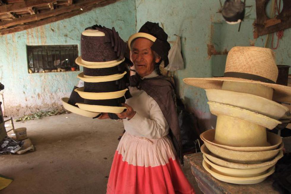 Cornelio Acevedo es el ultimo sombrerero de Sicaya (FOTOS)