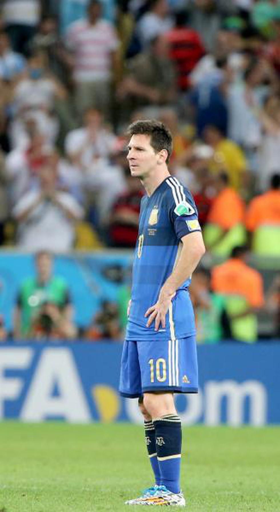 Brasil 2014: La tristeza argentina tras perder el título ante Alemania