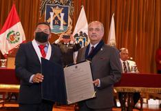 Trujillo: Declaran Huésped Ilustre y Visitante Distinguido a presidente del Rotary Internacional 