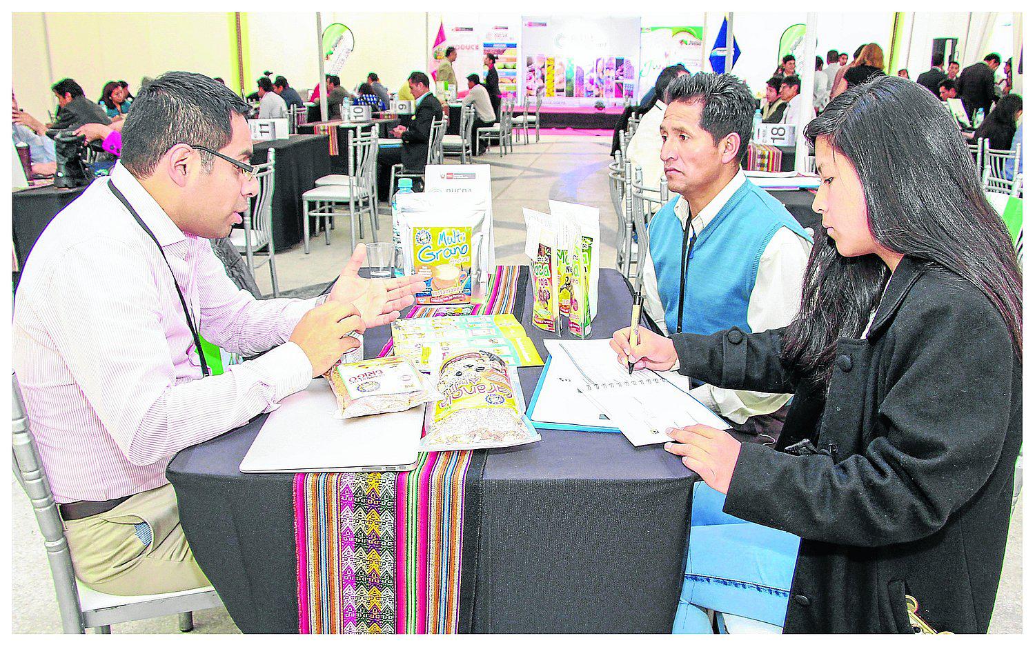 ​Con rueda de negocios empresarios buscan generar más de tres millones de soles