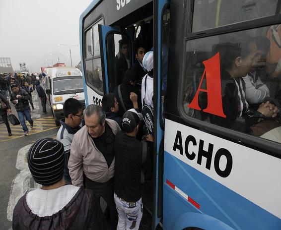 Transporte público fue normal en Lima