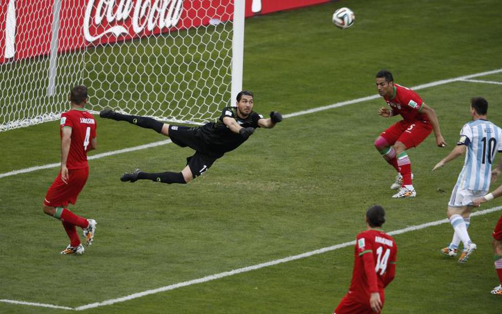 Brasil 2014: Así fue el partido Argentina - Irán (FOTOS)