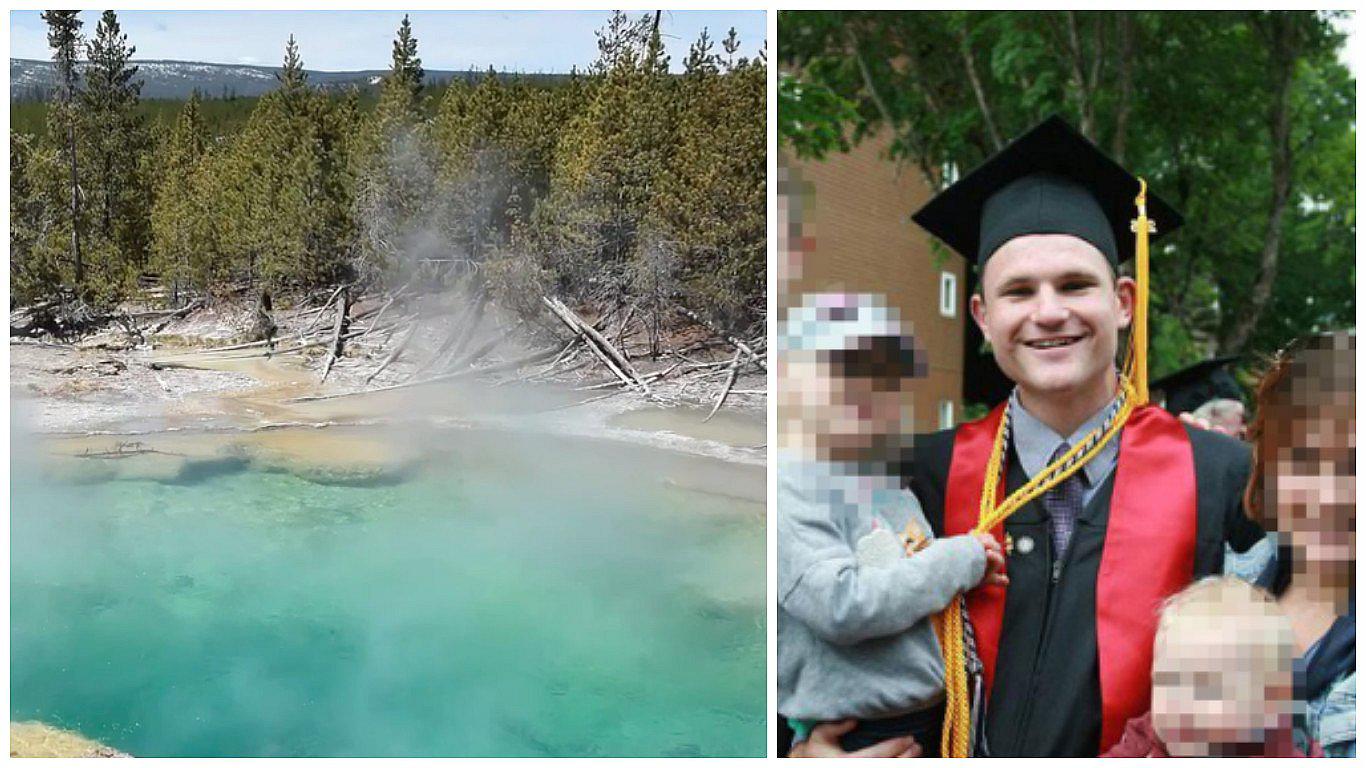 Cuerpo de hombre se desintegró al caer en aguas termales (VIDEO)