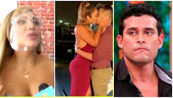 Isabel Acevedo se pronunció sobre su romántica escena con Jonathan Rojas. (Fotos: Willax TV / ATV)
