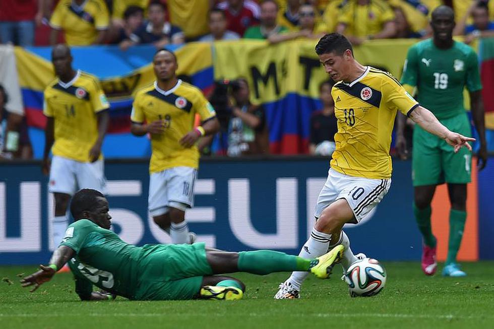 Brasil 2014: Los mejores momentos del partido Colombia - Costa de Marfil (FOTOS)