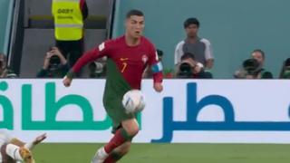 Cristiano Ronaldo estuvo cerca: el delantero anotó el 1-0 del Portugal vs. Ghana, pero el gol fue anulado