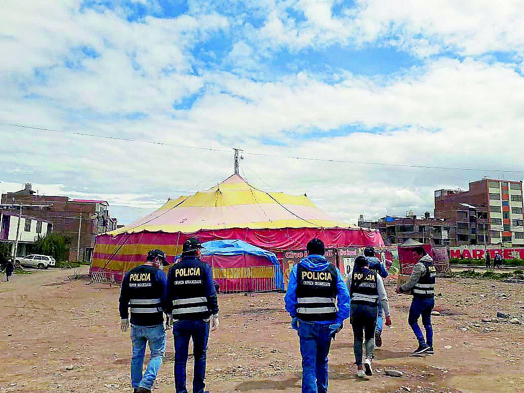 “Las Vegas”, el circo atrapado en Huancayo por la cuarentena para prevenir  COVID -19