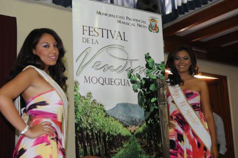Presentan octava edición de la Vendimia en Moquegua