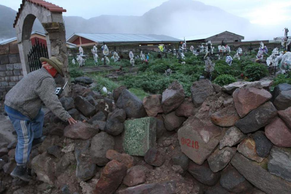 Maca, pueblo castigado por sismos y derrumbes