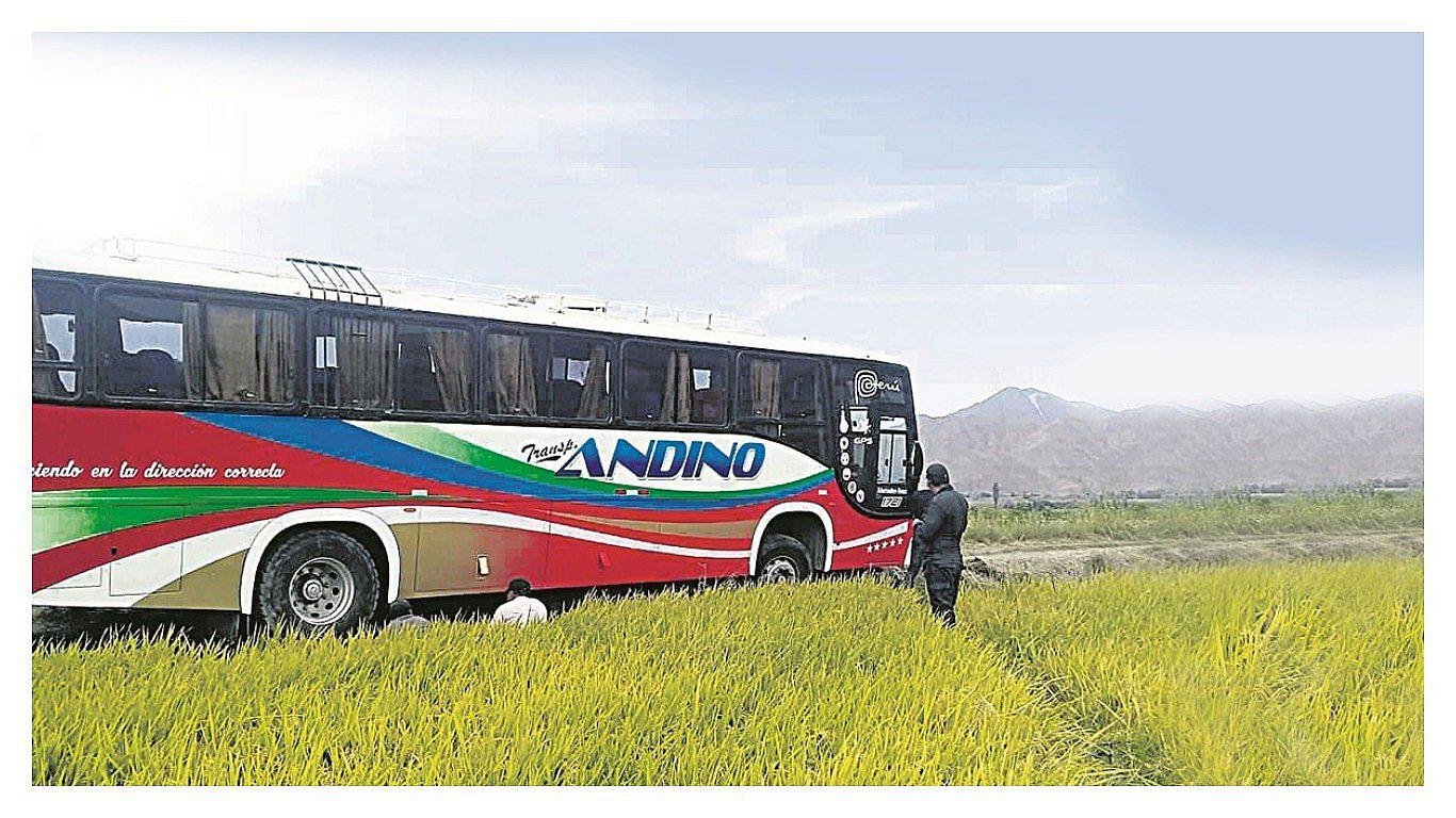 Un profesor es asesinado en el asalto a un ómnibus de empresa Andino en Rinconada