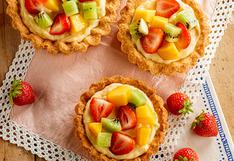 Tartaleta de frutas: Receta de este sencillo postre 