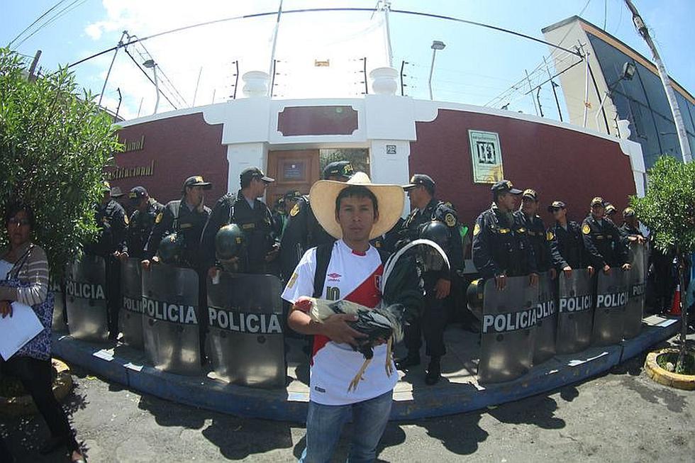 Criadores de Gallos y de Toros piden que se respeten las tradiciones (FOTOS y VIDEO)