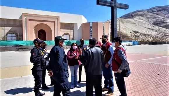 La Policía terminará de elaborar plan de seguridad 2022 para la festividad de la Virgen de Chapi, que será expuesto mañana en el municipio de Arequipa, sede El Filtro. (Foto: Difusión)