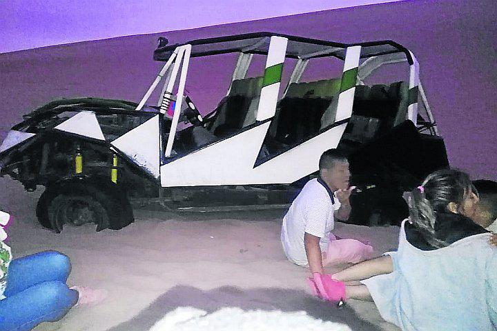 Siete turistas heridos tras nuevo accidente de tubular en la Huacachina