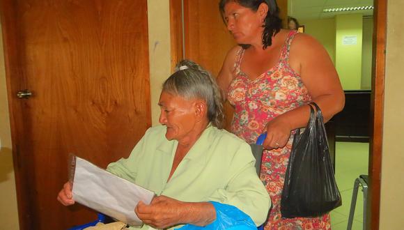 Chiclayo: Sexagenaria con discapacidad física llora ante juez pidiendo justicia (VIDEO)