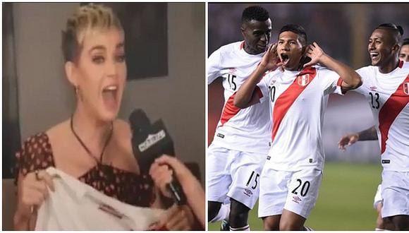 Katy Perry alentará a Perú tras enterarse que irá a un mundial después de 36 años (VIDEO)