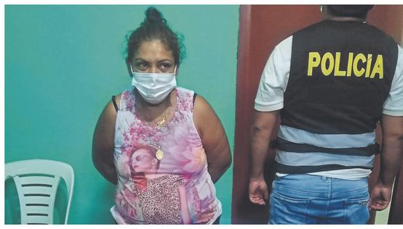 Angelita María León Orellana había sido intervenida en su vivienda con 121 gramos de PBC.