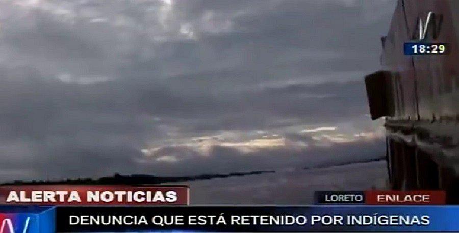 Loreto: Denuncian que embarcaciones con 200 personas están retenidas por indígenas [VIDEO]