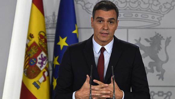El presidente del Gobierno español, Pedro Sánchez. (Foto: AFP/Archivo)
