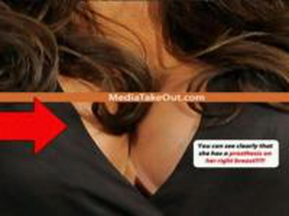 Fotos: Beyonce usó senos falsos