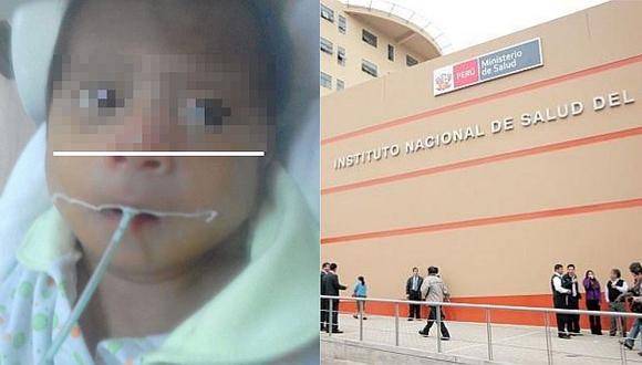Hospital del Niño: bebé de mujer que suplicaba por traslado fue internado en el centro de salud  