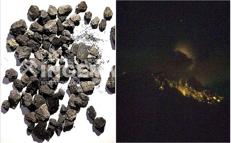 ​Nueva explosión del volcán Ubinas expulsó rocas fragmentadas (FOTO)