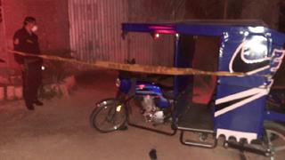 Mototaxista en Chiclayo es asesinado por tres sujetos que minutos antes les hizo una carrera