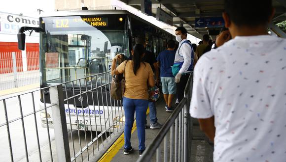 Protransporte descarta contagio de coronavirus en trabajadores del Metropolitano. Foto: GEC