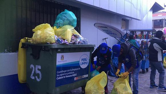 En tres días de festividad acumularon 270 toneladas de basura