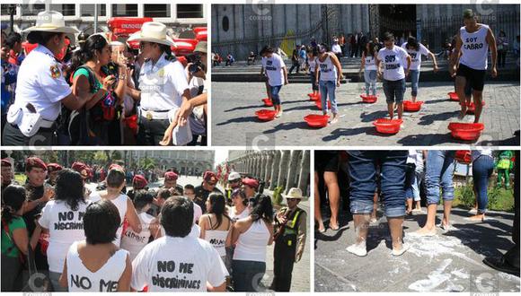 Arequipa: Jóvenes protestan exigiendo respeto a sus derechos pero son reprimidos por la PNP