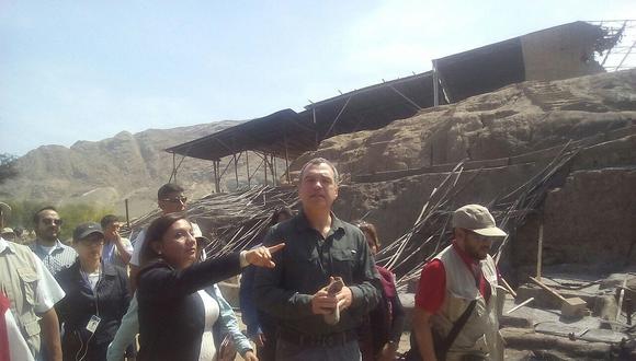 Chiclayo: Ministro de Cultura constata daños en complejo arqueológico Ventarrón (VIDEO)
