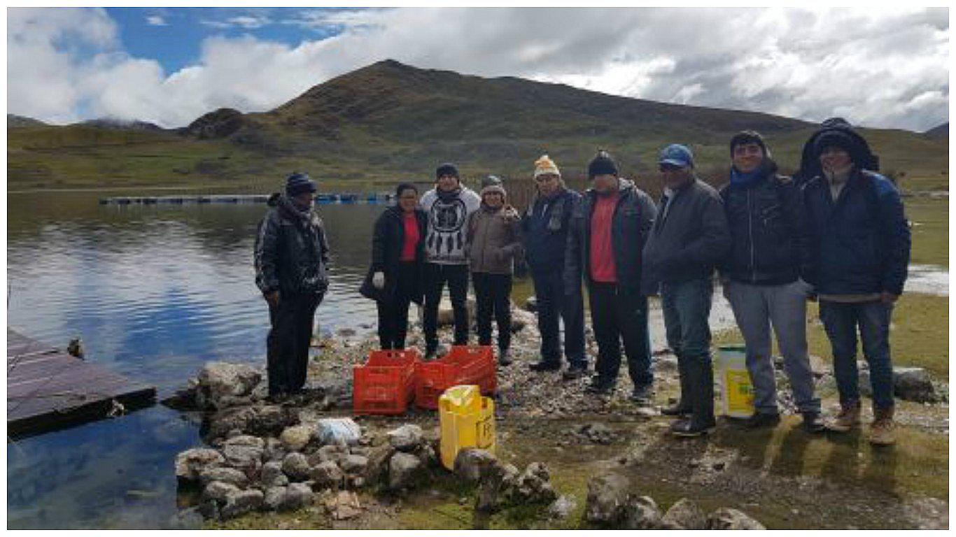 Peruanos elaboran detergente ecológico que beneficia a criadores de trucha