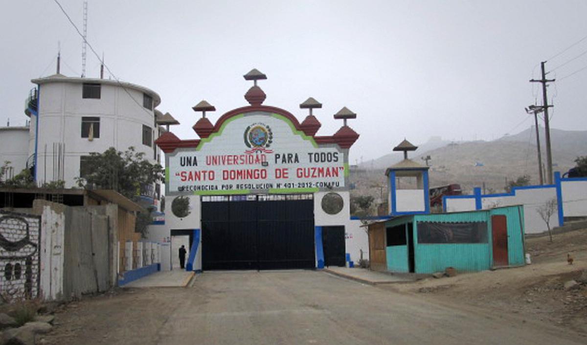 La Universidad Santo Domingo de Guzmán atiende a 477 estudiantes de pregrado. Opera hace siete años en la zona de Jicamarca, en el distrito de San Antonio de Huarochirí. (Foto: Sunedu)