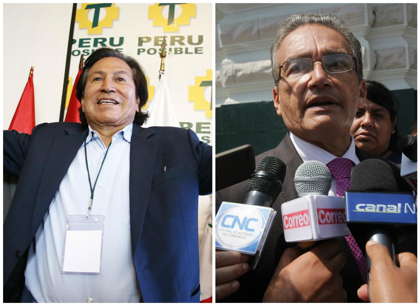 Alejandro Aguinaga a Alejandro Toledo: Se quiere dar de bueno porque está a punto de desaparecer