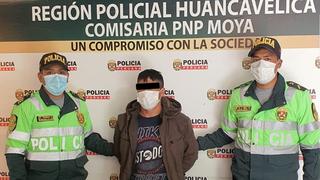 Detienen a sujeto acusado de intento de feminicidio en Huancavelica