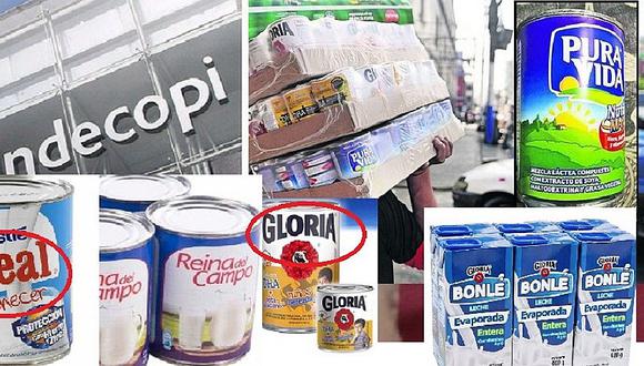 Indecopi multó a Gloria y Nestlé por comercializar productos lácteos como leche