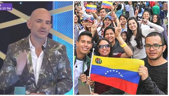 Ricardo Morán lanza mensaje contra la xenofobia tras ver a imitadores venezolanos en Perú (VIDEO)