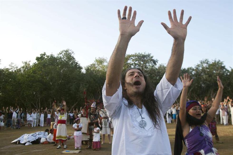 Fotos: México recibe la nueva era maya en Chichén Itzá