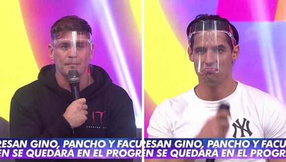 Pancho Rodríguez y Facundo González admitieron que cometieron un error al salir en estado de emergencia. (Foto: Captura América TV).