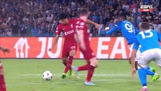 Golazo de Luis Díaz: así definió el colombiano en Liverpool-Napoli (VIDEO)