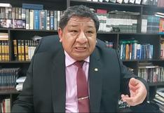 Exdecano del Colegio de Abogados de Huánuco: “Dina Boluarte debe quedarse hasta el 2026″