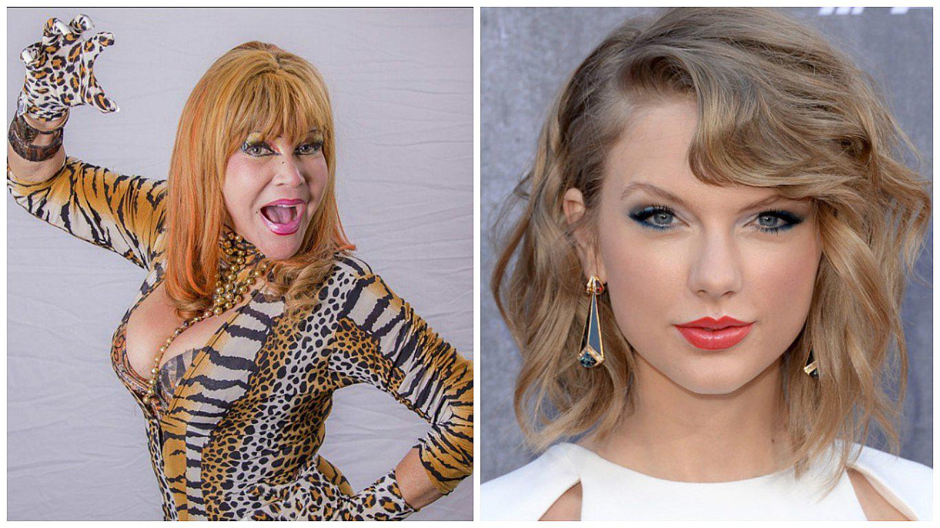 'Tigresa del Oriente' publica peculiar foto y se compara con Taylor Swift 