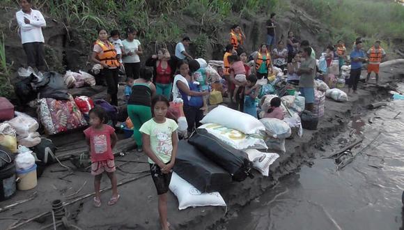 Iquitos: Embarcación casi se hunde en el río Amazonas