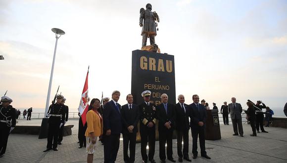 ​Chorrillos: inauguran Mirador de la Gran Bahía de Lima en homenaje a Miguel Grau