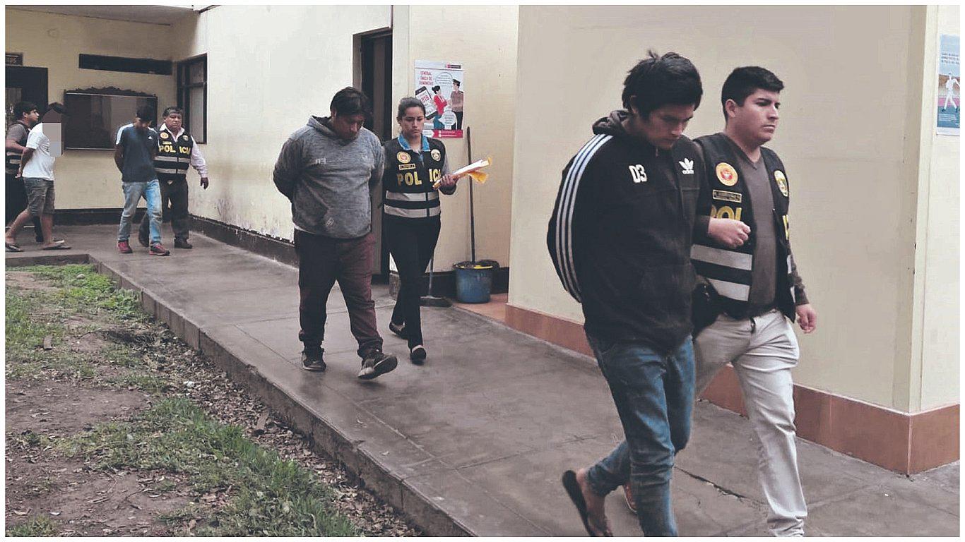 Capturan a una banda de asaltantes que atacó a un chofer de colectivo en Virú (VIDEO)