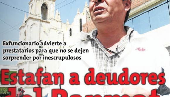 Alerta sobre estafa a deudores de Banmat