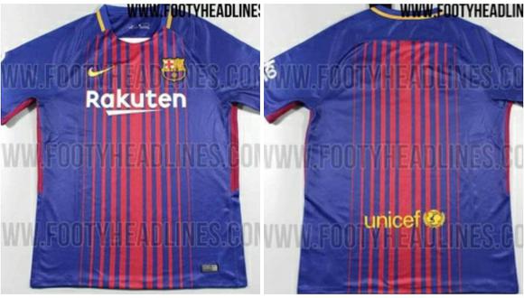 Barcelona FC: Revelan la nueva camiseta para la próxima temporada