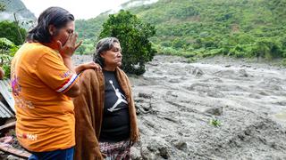 Al menos dos personas desaparecidas y siete casas destruidas tras desborde de río en Cusco (FOTOS)