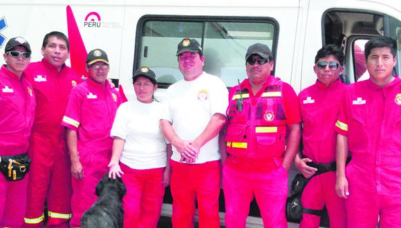 Entregan ambulancia para los bomberos  de San Clemente 